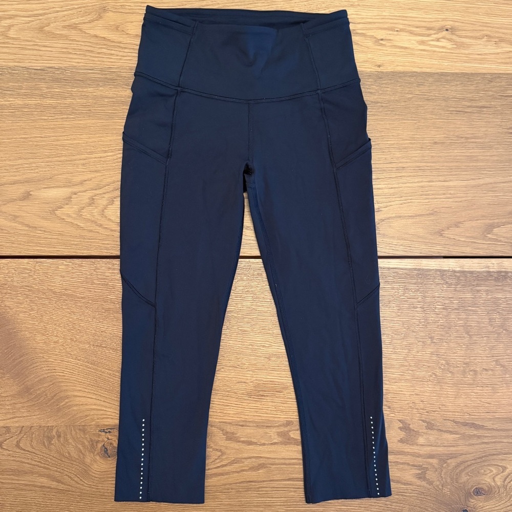 Lululemon Fast and Free High Rise Crop 19" 7 Pocket Legging - Picture 6 of 12